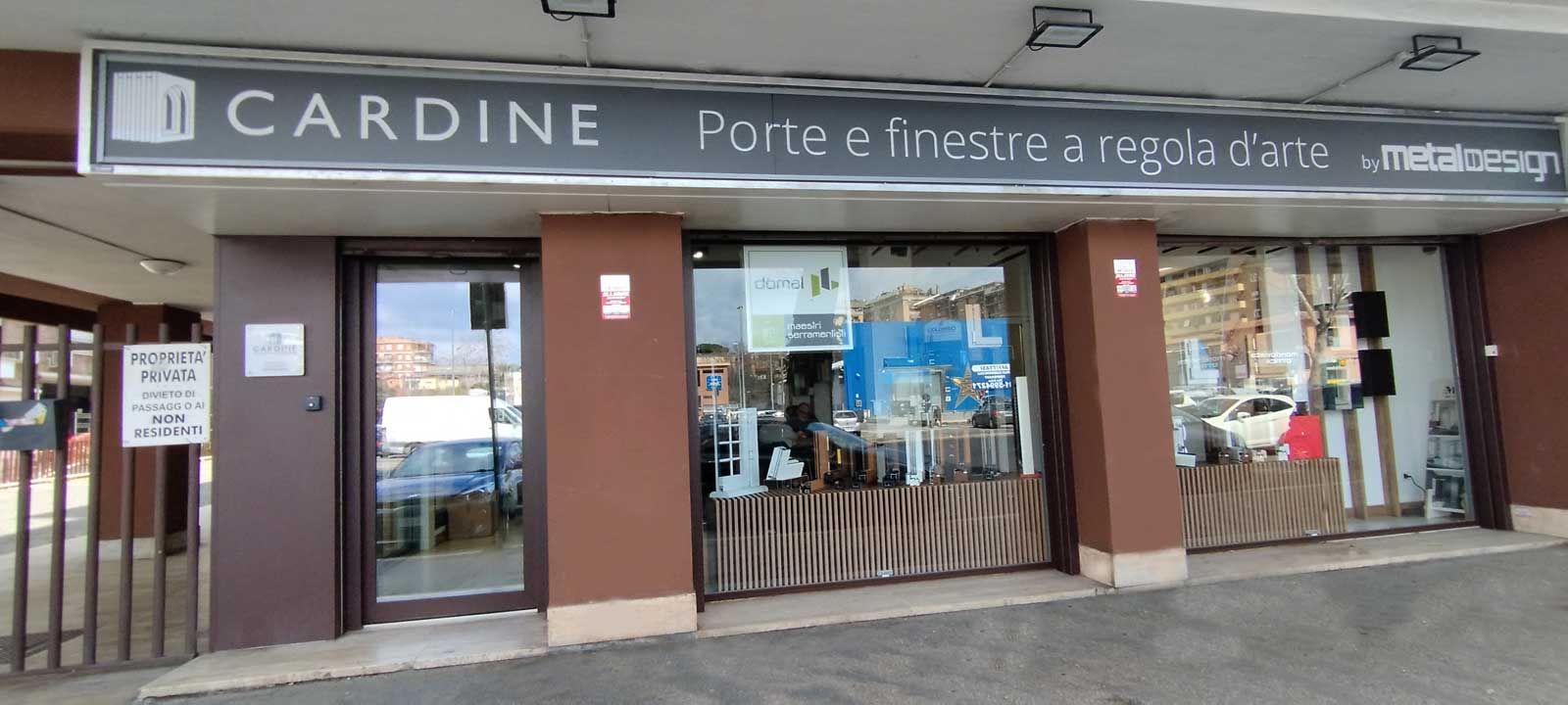 sede cardine infissi