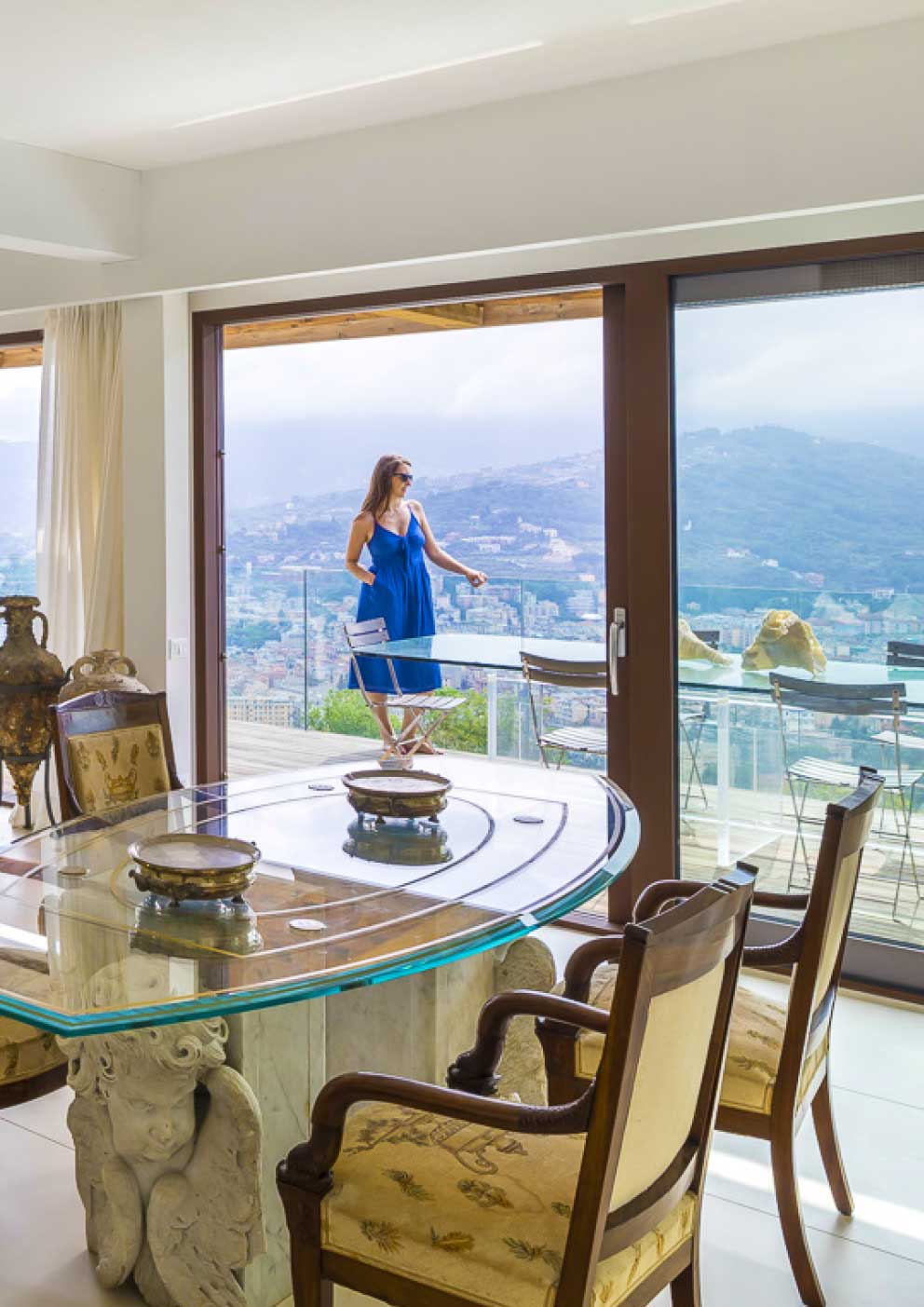 infissi scorrevoli in alluminio alchimia c160 Domal