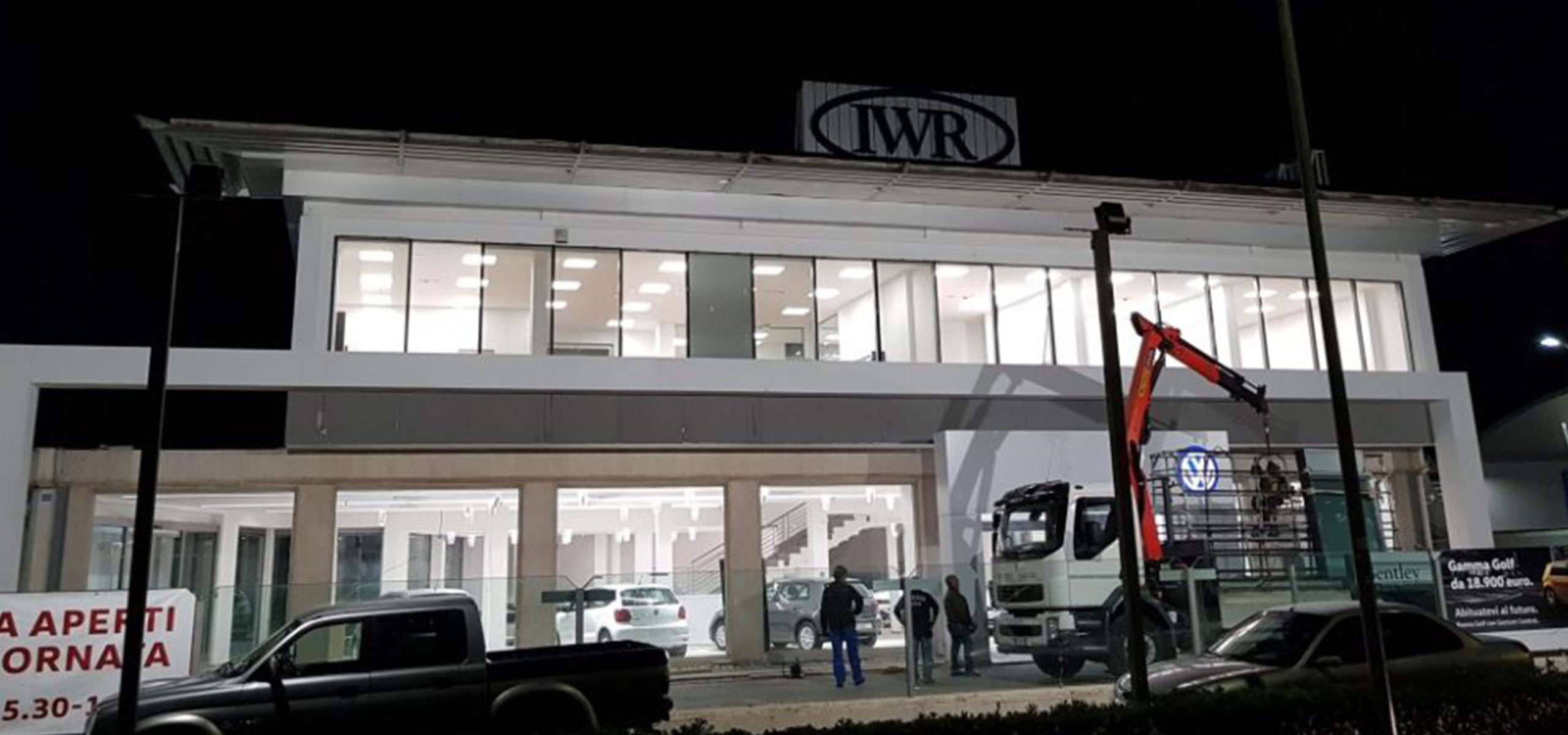 Italwagen montaggio e progettazione serramenti concessionaria auto