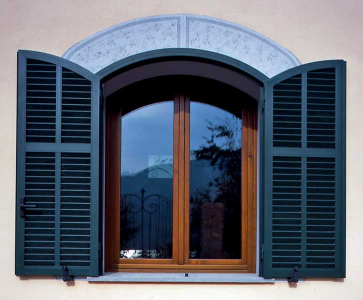 persiane in alluminio Domal centinate