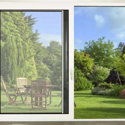 finestra scorrevole alluminio alchimia Domal